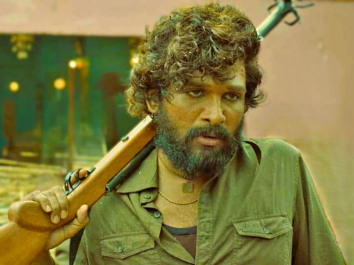 Poster of how much Pushpa 2 first day box office collection