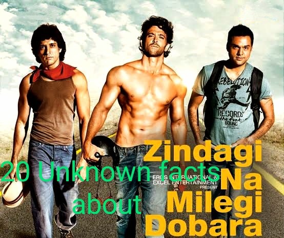 A scene from Zindagi Na Milegi Dobara showcasing unknown facts
